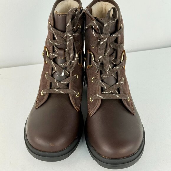 Size 9 - Women's UGG Hapsburg Hiker Boots - Scotch Waterproof Leather - Picture 3 of 14